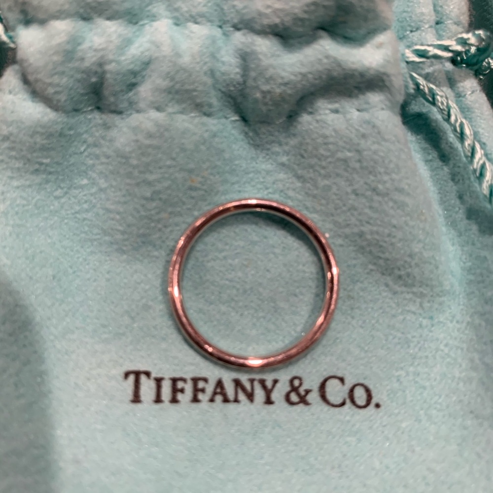 Tiffany Men’s Wedding Band Ring - Size 6.5 - Picture 2 of 6